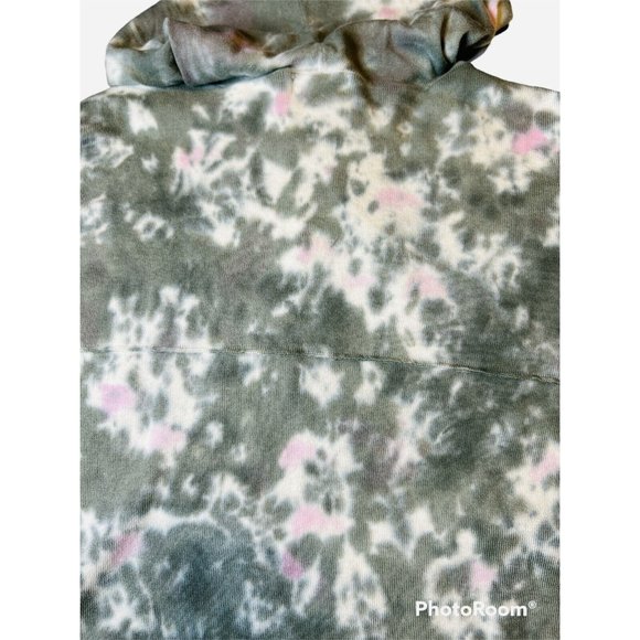 Calme by Johnny Was Washable Cotton Cashmere Sporty 1/4 Zip Hoodie Sz XL NEW - Picture 8 of 8